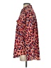 Madison 100% Polyester Animal Print Red Long Sleeve Blouse Size S - photo 5