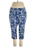 Weekends by Chico's Paisley Blue Active Pants Size XL (3) - photo 1