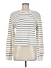 Pull&Bear Stripes Ivory Pullover Sweater Size M - photo 1
