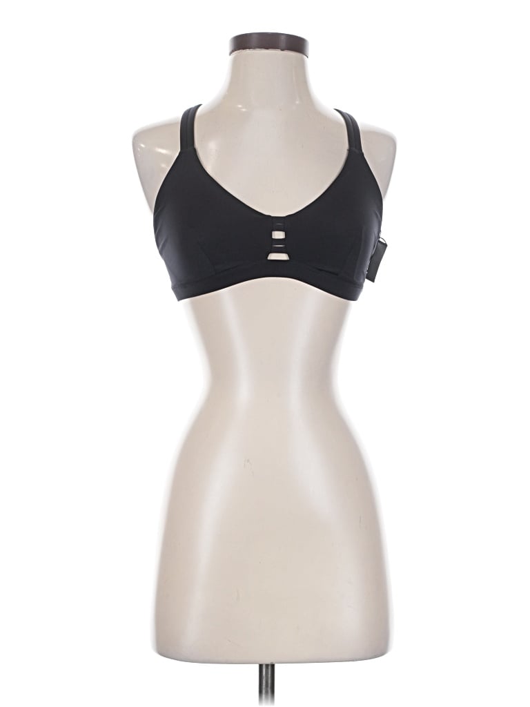 Pre-owned Hurley Tank Top Black Halter Neckline Tops