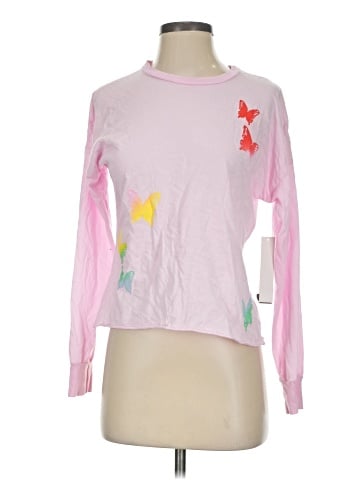 Aqua Long Sleeve T-Shirt (view 1)