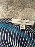 Classiques Entier Graphic Gray Teal Sleeveless Silk Top Size L - photo 7