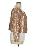 Nina Leonard 100% Polyester Metallic Gold Jacket Size XL - photo 4