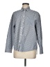 Southern Tide Chevron-herringbone Gray Long Sleeve Button-Down Shirt Size M - photo 1