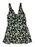 Ocean Pacific Floral Black Swimsuit Cover Up Size S - photo 1