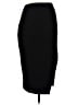Express Solid Black Formal Skirt Size 6 - photo 1