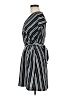 She + Sky Stripes Black Casual Dress Size M - photo 5