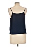 Lush 100% Polyester Blue Sleeveless Top Size L - photo 2