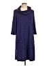 North Style Purple Casual Dress Size L - photo 1