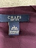 Chaps Burgundy Cocktail Dress Size L - photo 7