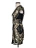 Express 100% Polyester Metallic Gold Cocktail Dress Size XS - photo 5