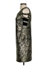 Green Envelope Metallic Gray Cocktail Dress Size XS - photo 5