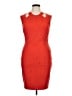Cache Orange Cocktail Dress Size 14 - photo 1