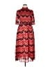 The Odells 100% Polyester Print Red Casual Dress Size XL - photo 1