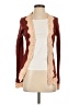 Odille Burgundy Red Cardigan Size S - photo 1
