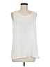 Renuar 100% Polyester Ivory White Sleeveless Blouse Size M - photo 1