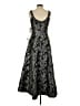 Taylor 100% Polyester Black Cocktail Dress Size 4 - photo 2