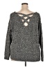 Lane Bryant Metallic Gray Pullover Sweater Size 18 - 20 Plus - photo 2