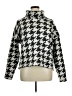 Columbia Houndstooth Silver Turtleneck Sweater Size XL - photo 1