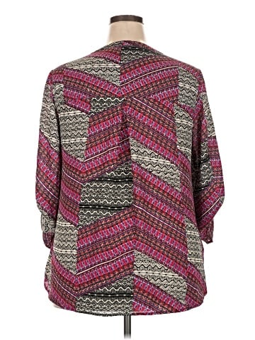 Gibson Latimer 3/4 Sleeve Blouse (view 2)