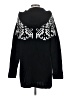 Moda International Fair Isle Black Coat Size M - photo 2