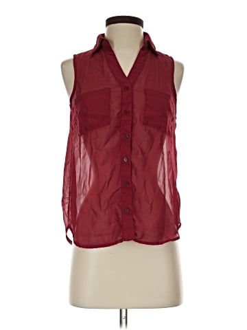 Wet Seal Sleeveless Blouse (view 1)