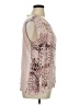Jennifer Lopez 100% Polyester Pink Sleeveless Blouse Size XL - photo 4