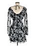 B. Darlin 100% Polyester Paisley Silver Cocktail Dress Size 7 - 8 - photo 2