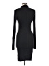 Enza Costa Solid Black Cocktail Dress Size Med (2) - photo 2