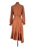 Taylor 100% Polyester Brown Casual Dress Size S (estimated) - photo 2