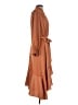 Taylor 100% Polyester Brown Casual Dress Size S (estimated) - photo 4