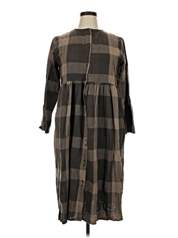 Olive Casual Dress (view 1)