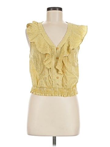 Hem & Thread Sleeveless Blouse (view 1)