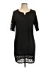 Dolce Bianca Black Casual Dress Size L - photo 1