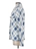 Max Studio Plaid Blue Jacket Size M - photo 5