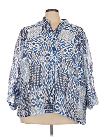 Ruby Rd. 3/4 Sleeve Blouse (view 1)