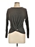Gaze Gray Long Sleeve Top Size L - photo 1