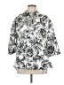 Carla Rockmore Print Silver Raincoat Size M - photo 1