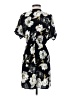 Jaclyn Smith 100% Polyester Print Black Casual Dress Size S - photo 2