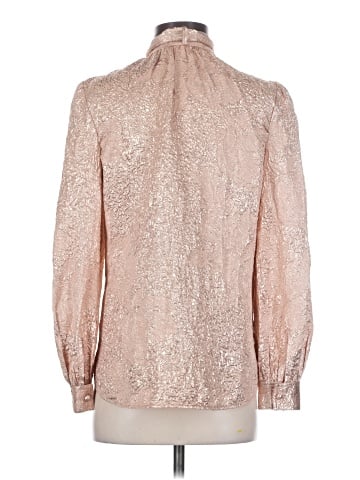 Tory Burch Long Sleeve Silk Top (view 2)