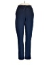 Adidas 100% Polyamide Solid Blue Casual Pants Size L - photo 1