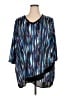 Catherines Blue 3/4 Sleeve T-Shirt Size 2X - photo 1