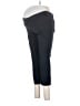 Old Navy - Maternity Solid Gray Active Pants Size 8 - photo 1