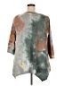 Green Envelope Gray 3/4 Sleeve Top Size 2X - photo 2