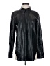 Dolce Cabo 100% Polyurethane Black Long Sleeve Button-Down Shirt Size S - photo 1