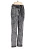 Indigo Rein Chevron-herringbone Gray Jeans Size 3 - photo 1