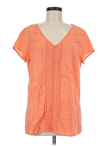 Soft Surroundings Short Sleeve Blouse (view 1)