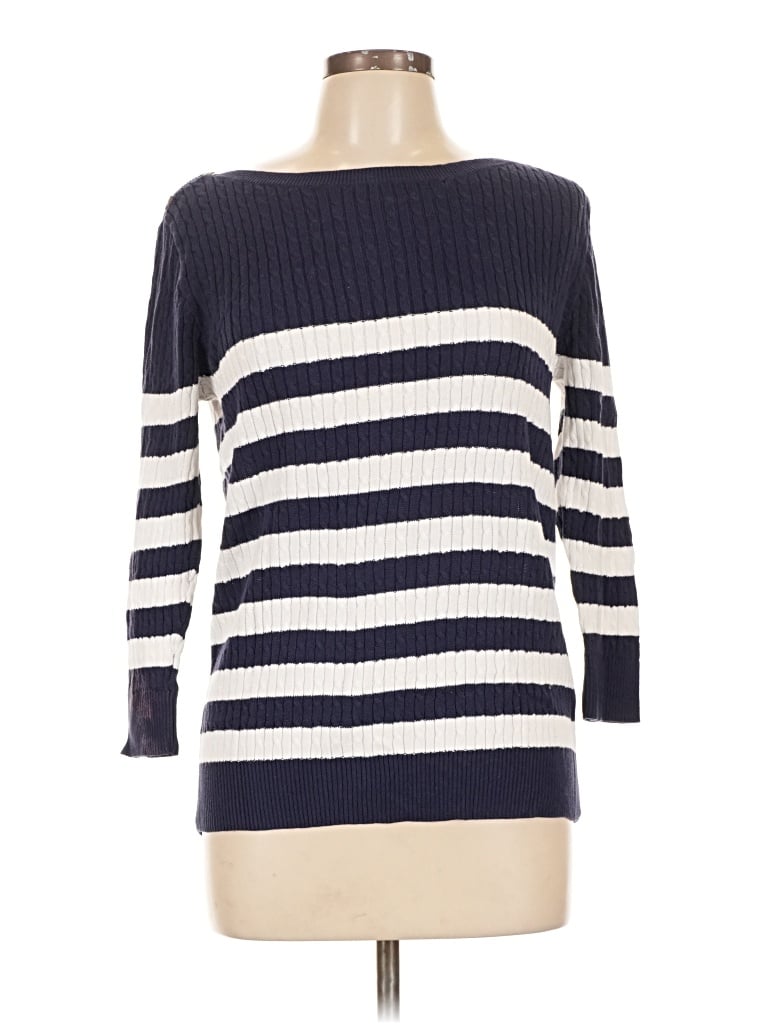 Pre-owned Jeanne Pierre Pullover Sweater In Blue