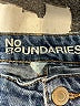 No Boundaries Blue Denim Shorts Size 0 - photo 3