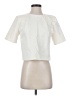 Express Ivory Short Sleeve Blouse Size S - photo 1
